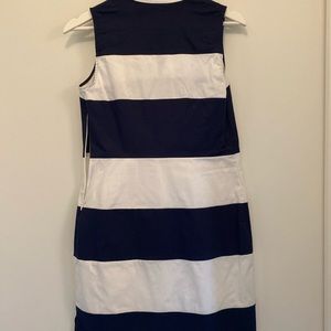 Stripe Sail to Sable Shift Dress
